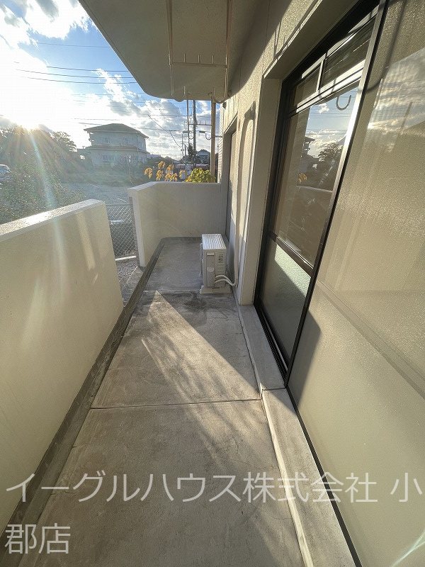 バルコニー　退去予定の為、別部屋の写真を使用しています。※現況優先※