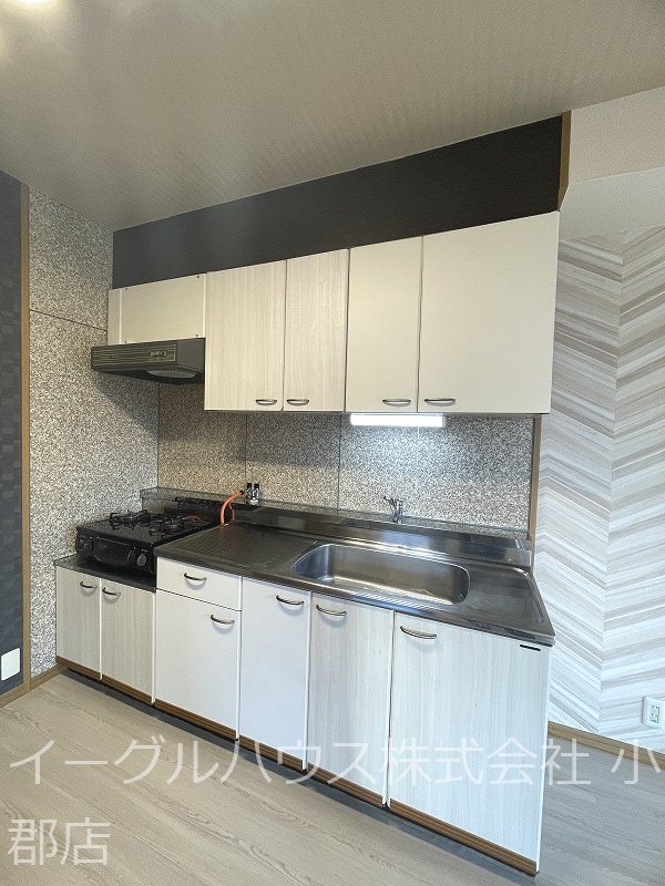 キッチン　退去予定の為、別部屋の写真を使用しています。※現況優先※