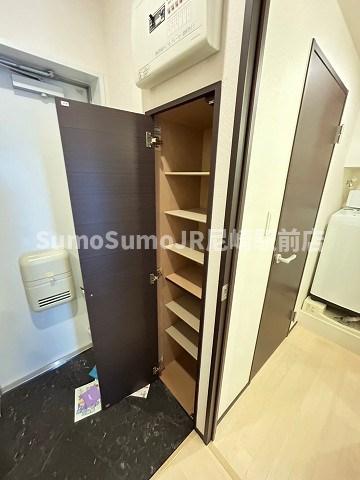 収納　ちょっとした収納スペースも充実しています