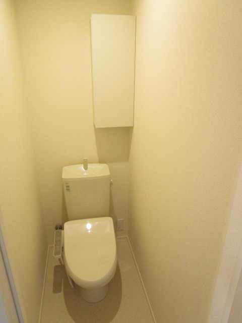 トイレ　※建築中写真