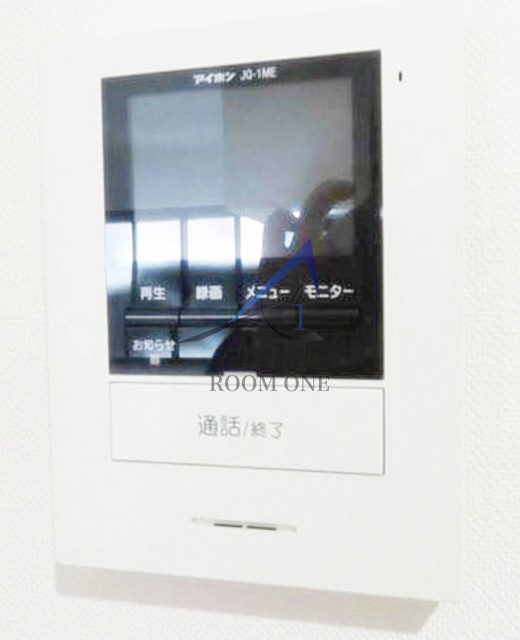 セキュリティ　モニター付きインターホンです。