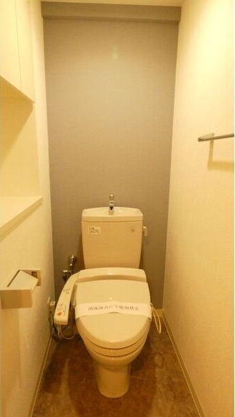 トイレ　クリーニング済み