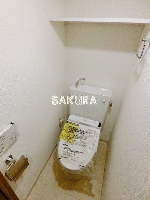 トイレ　嬉しい温水洗浄便座付き♪