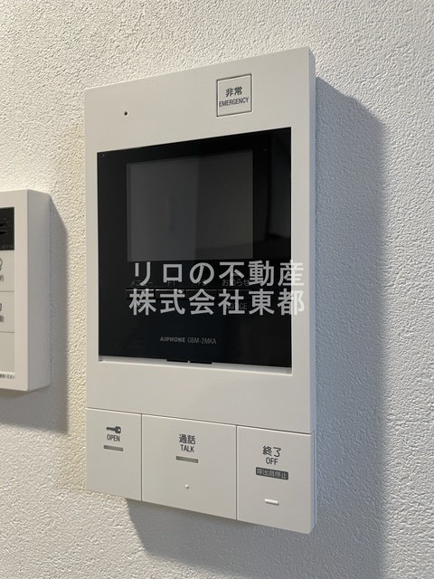 セキュリティ　訪問者が一目で分かるＴＶモニタ付インターホンです！