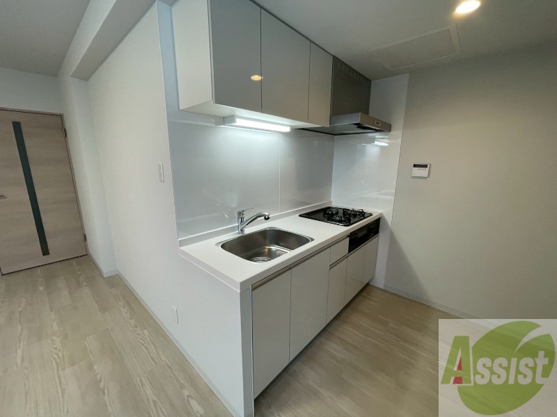 キッチン　リビングが見渡せる対面キッチンになってます。