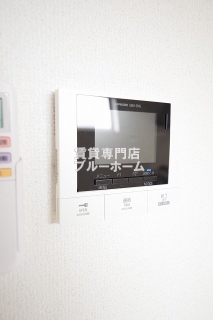 セキュリティ　モニター付きインターホン！