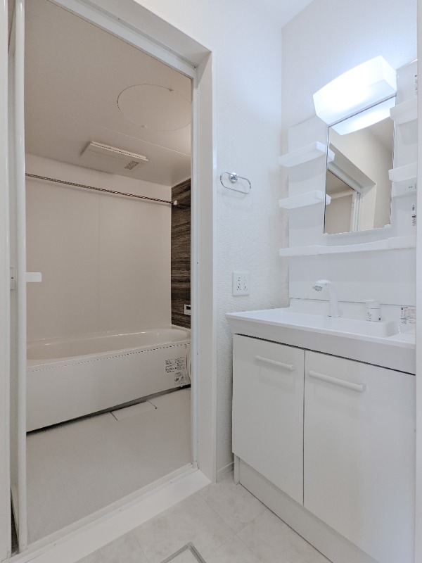 洗面設備　図面と現状に相違がある場合には現状を優先