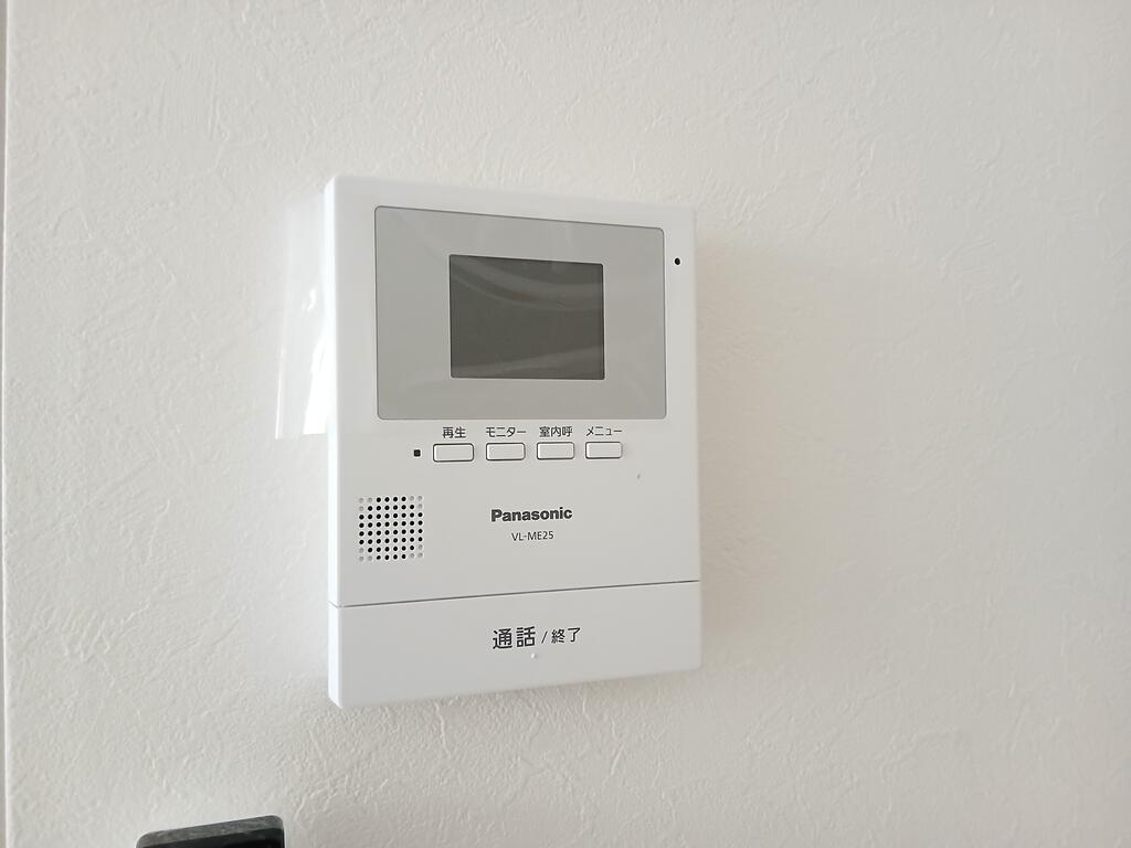 セキュリティ　モニターホンで安心♪