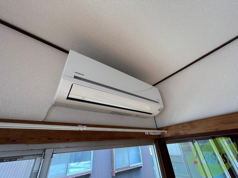 その他設備　エアコンも設置されております。毎日の暮らしが快適になりますね