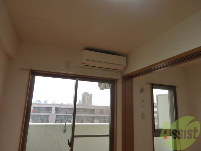 その他設備　エアコンがあれば暑い日が続いても快適に過ごせますね。