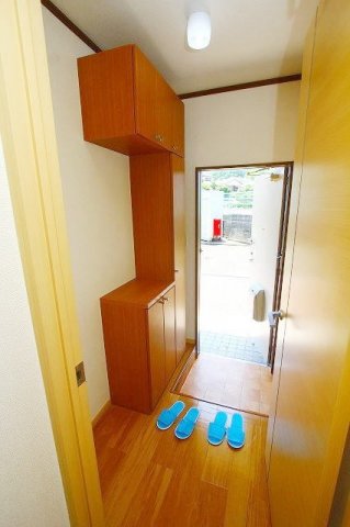 玄関　ゆったりとした玄関です