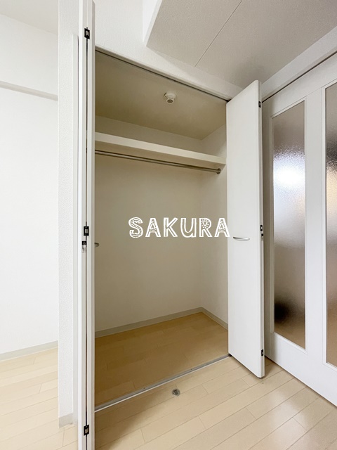 収納　お荷物の多い方でも安心のクローゼット付き♪