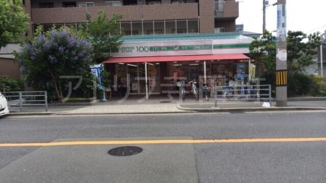 コンビニ　ローソンストア100生野南巽店（コンビニ）まで57m