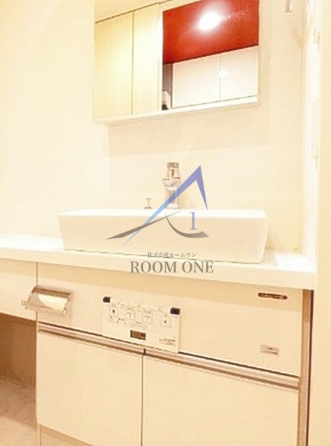 洗面設備　洗面台です。