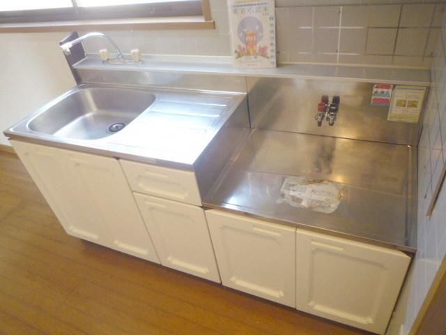 キッチン　★2口ガスコンロ設置可★