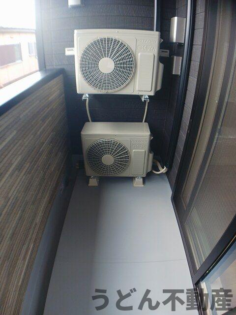 バルコニー　うどん県のお部屋探しはうどん不動産へ うどんちゃんとLINE