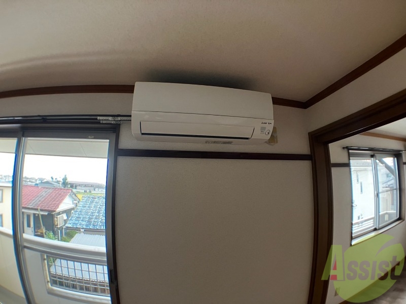 その他設備　エアコンが設置済みです。入居後すぐに使用できます。