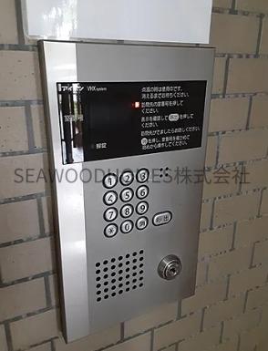 セキュリティ　オートロックでセキュリティ面も安心です。