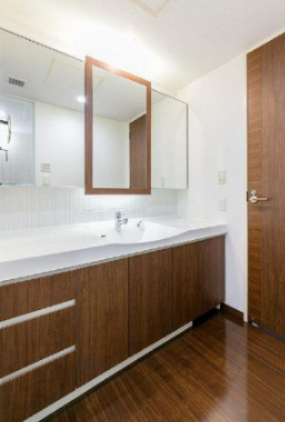 洗面設備　※別部屋の参考写真です。