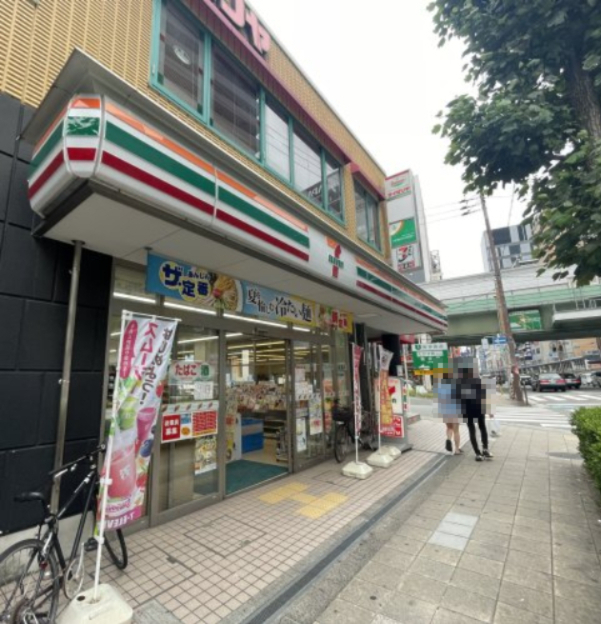 コンビニ　セブンイレブン 大阪恵美須西1丁目店（コンビニ）まで58m
