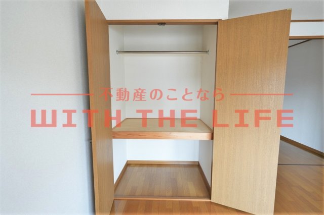 収納　たっぷりとした収納スペースです