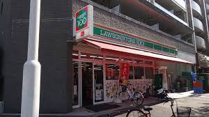 コンビニ　ローソンストア100 LS名古屋丸の内店（コンビニ）まで94m