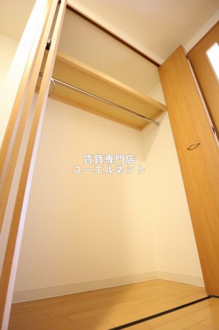 収納　クローゼット付きでお部屋もスッキリ♪