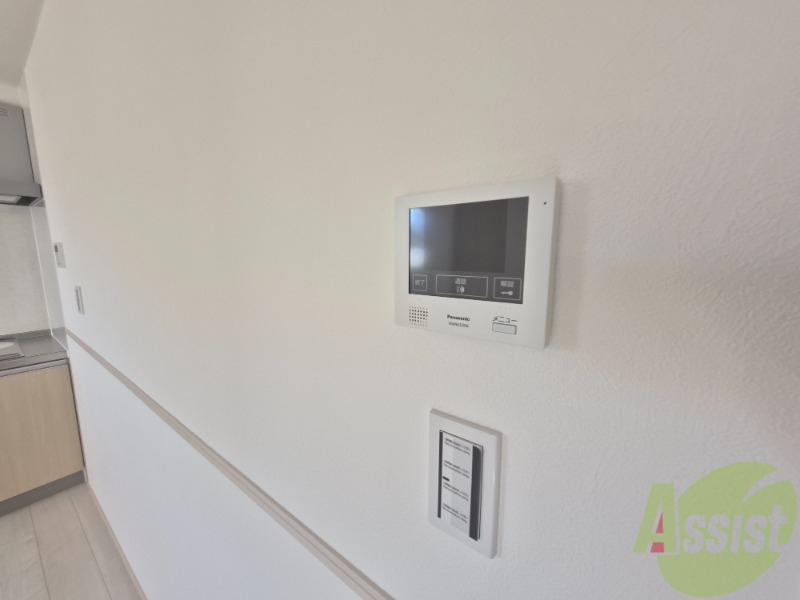 その他設備　モニター付きインターホンで急な来客にも対応できます。