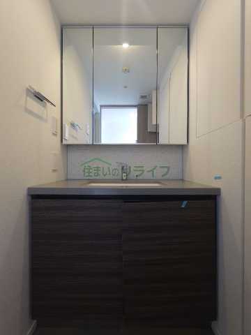 洗面設備　ザ・パークハビオ神楽坂