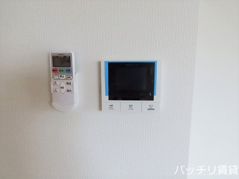 セキュリティ　画像は別号室タイプの為、床や壁の色等が異なる場合は現況を優先