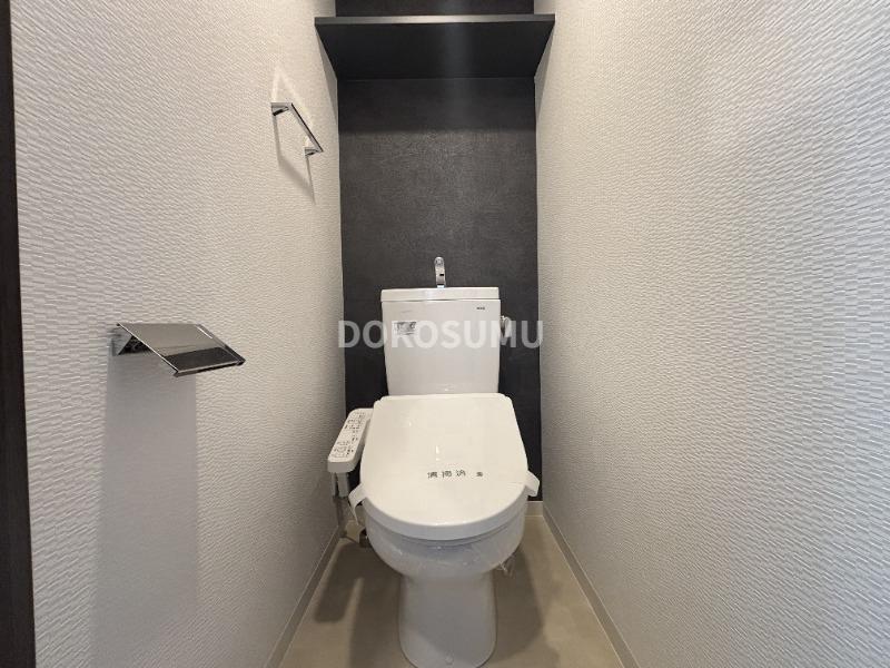 トイレ　毎日使う場所だからこそ、心地よさと清潔感にこだわりました。