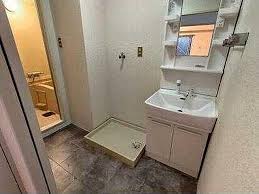 洗面設備　別タイプ部屋　参考写真です