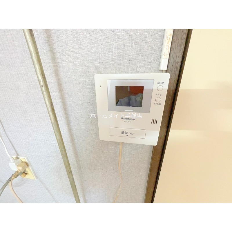 セキュリティ　ＴＶモニターフォン付きです！