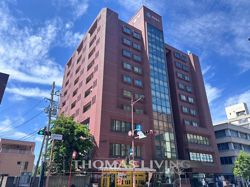 建物外観　赤煉瓦のオシャレな外観。