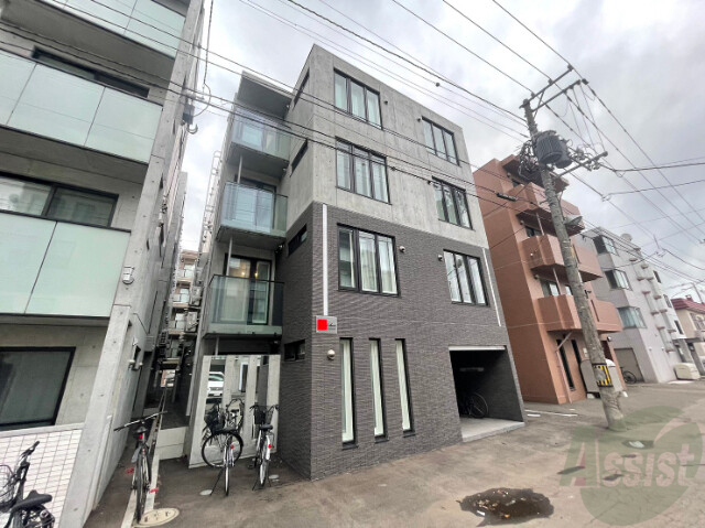 建物外観　札幌市北区北十五条西「プリエスタ」