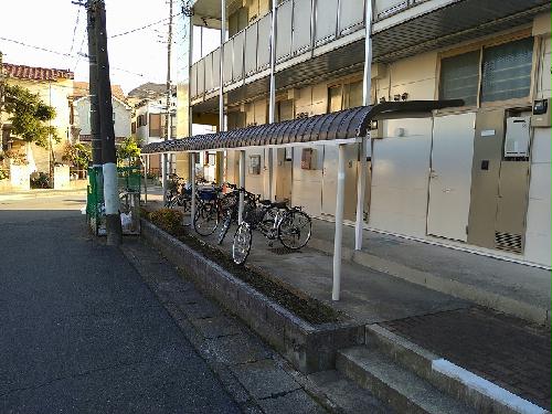 その他共有部分　駐輪場　原付＆自転車のみ駐輪可能