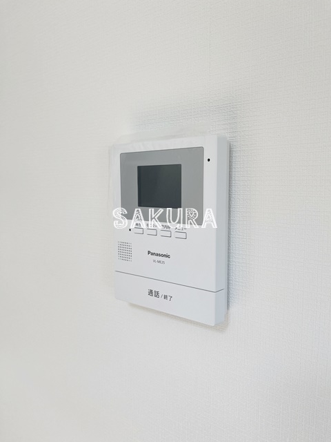 セキュリティ　安心のモニター付きインターホン♪