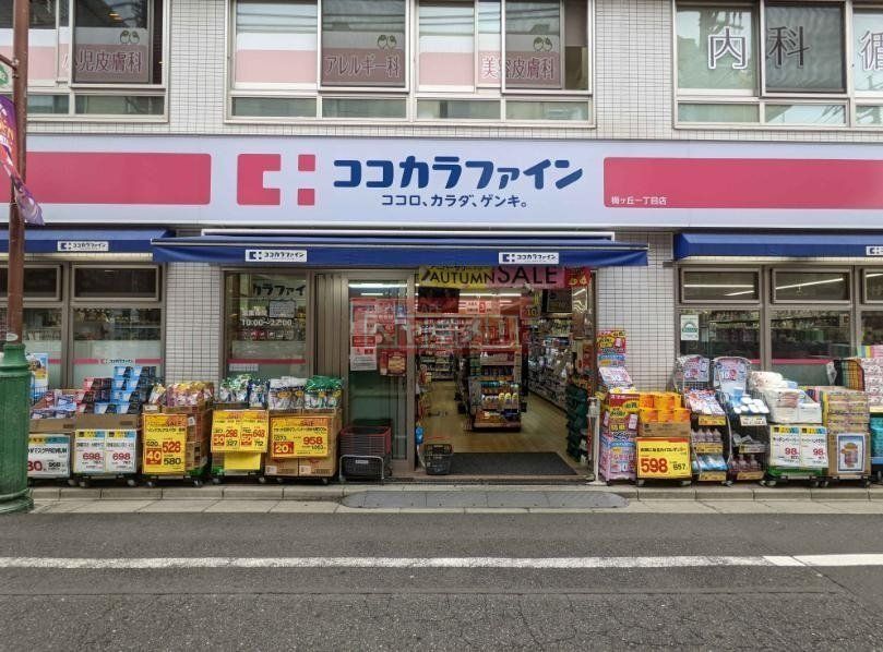 ドラックストア　ココカラファイン梅ヶ丘一丁目店（ドラッグストア）まで1670m