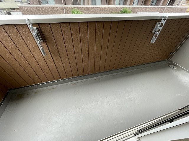 バルコニー　同タイプ別部屋の写真
