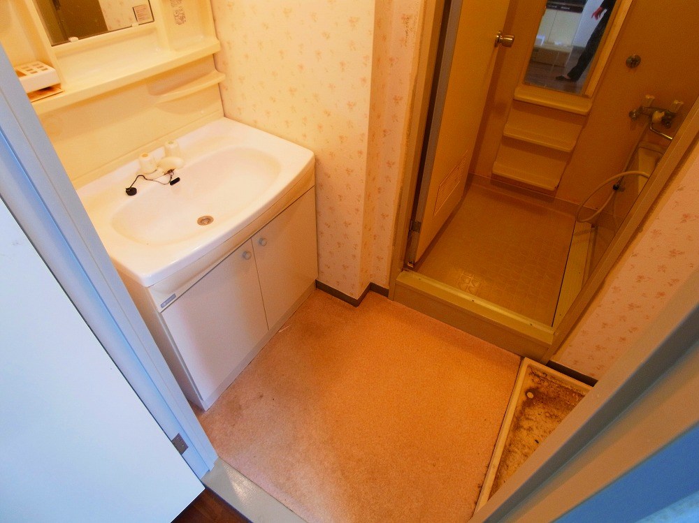 洗面設備　同一物件別部屋写真