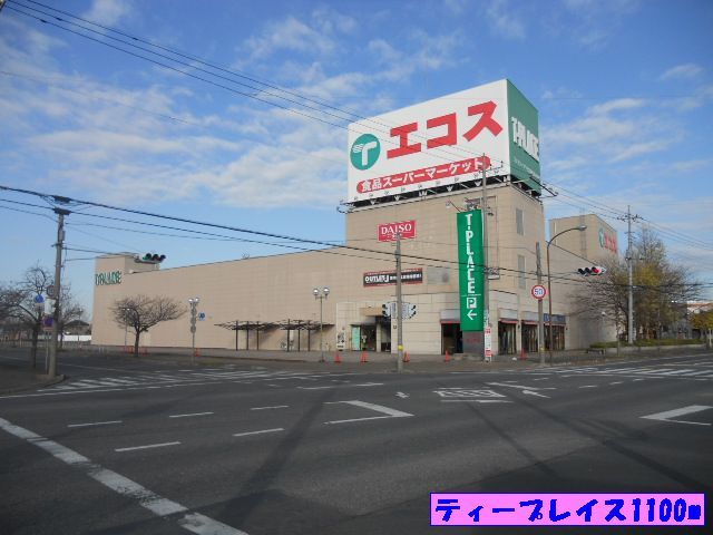 スーパー　ティープレイス（スーパー）まで1100m