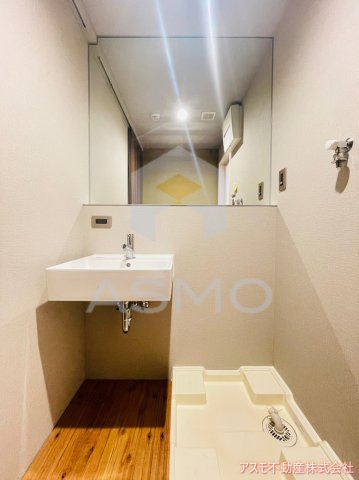洗面設備　同マンション別部屋参考写真