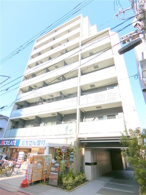建物外観　外観　2018年8月築　RC鉄筋コンクリート造地上9階建て1