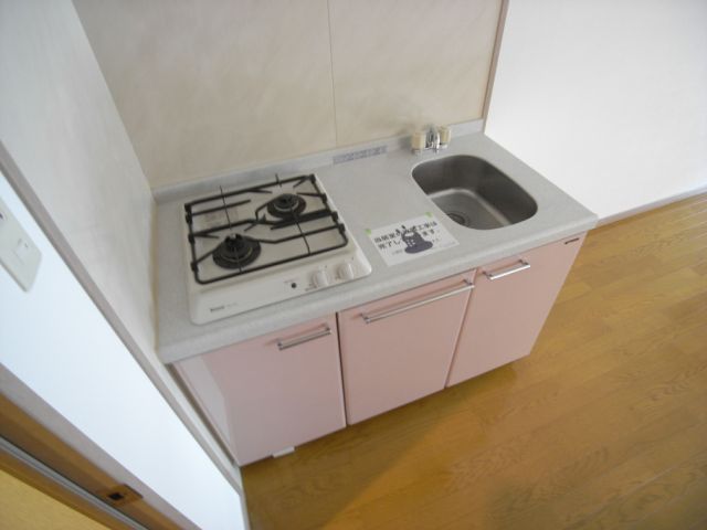 キッチン　２口ガスコンロ