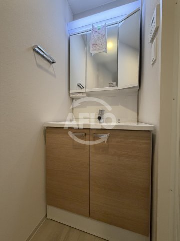 洗面設備　シティカレント天王寺ブロード　独立洗面台