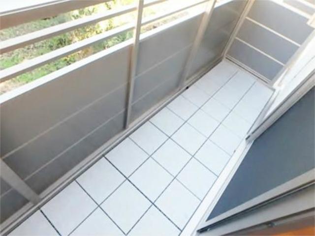 バルコニー　お洗濯もバッチリ