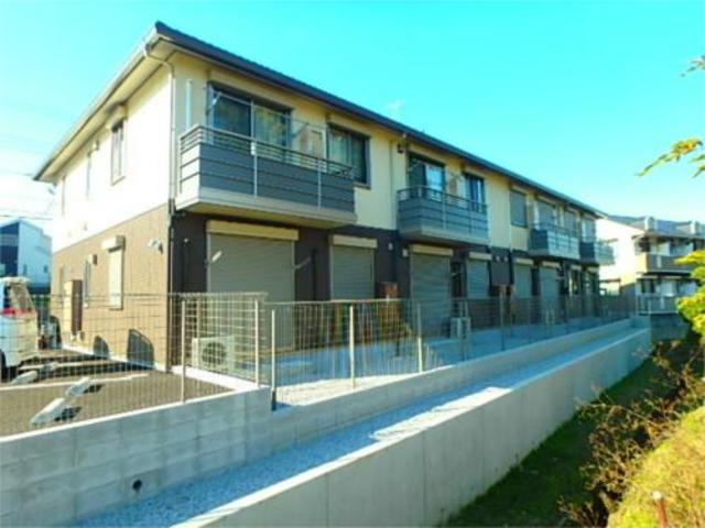 建物外観　ハウスメーカー施工の安心設計です