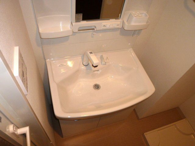 洗面設備　洗面台です。