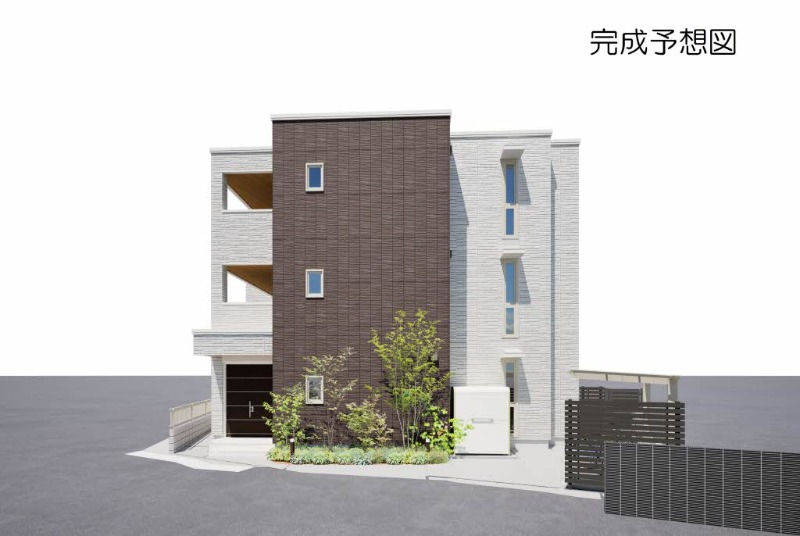 建物外観　完成予想図です