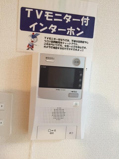 セキュリティ　TVモニタインターホン